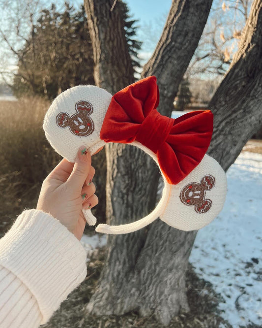 Embroidered Mick Mouse Gingy