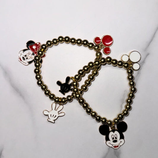 3 Charmed Mouse Bracelet