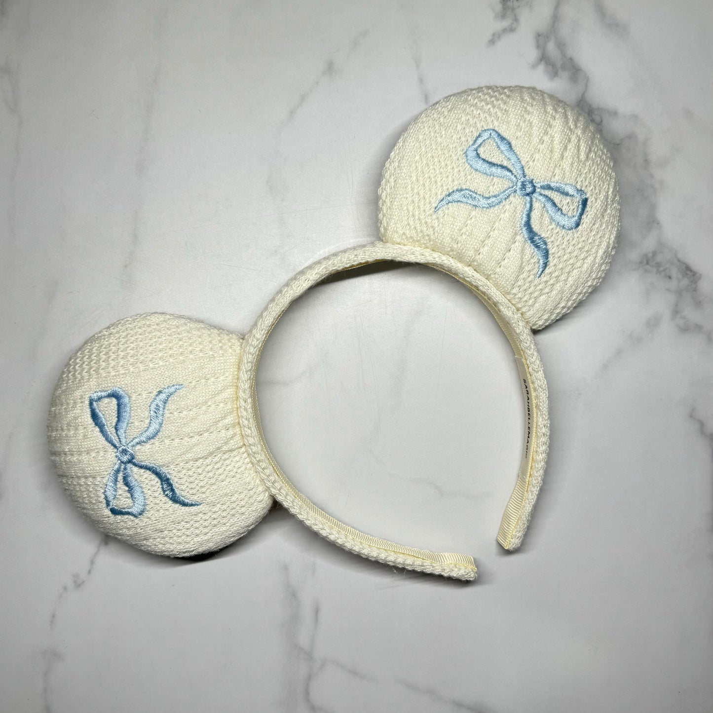 Embroidered Coquette Wide Bows