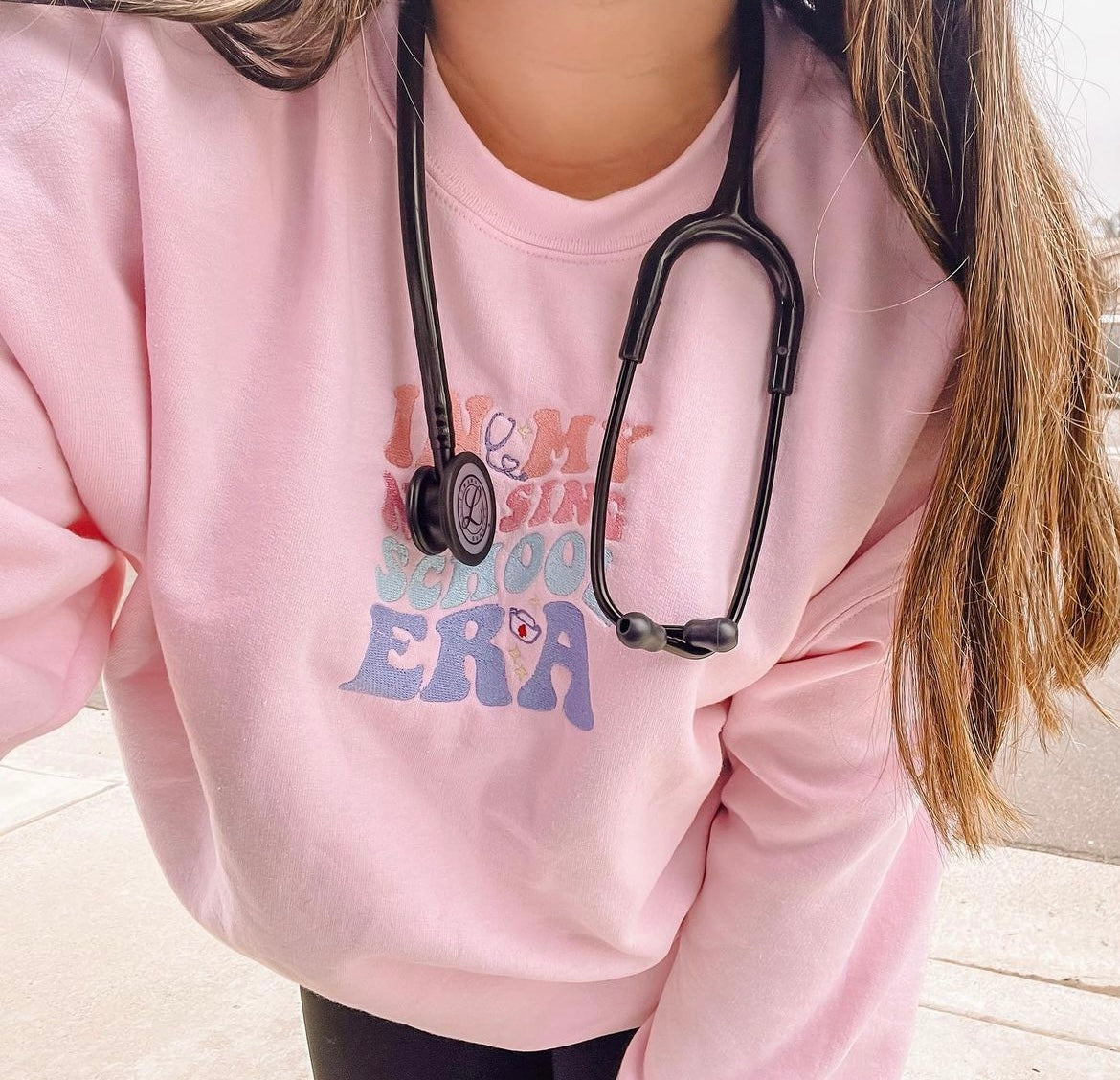 Nursing School Era Crewneck