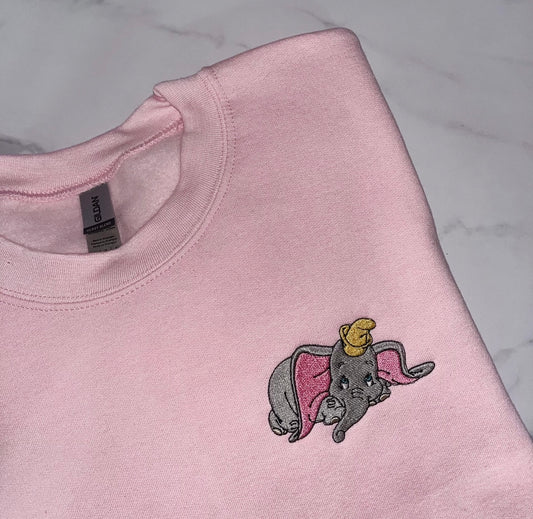 Flying Elephant Crewneck