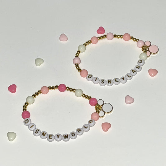 Classic Pink Charm Bracelets